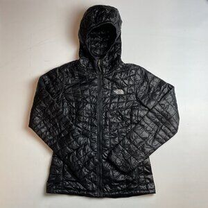 The North Face Thermoball Jacket Hooded Womens S Primaloft Quilted Puf (READ**